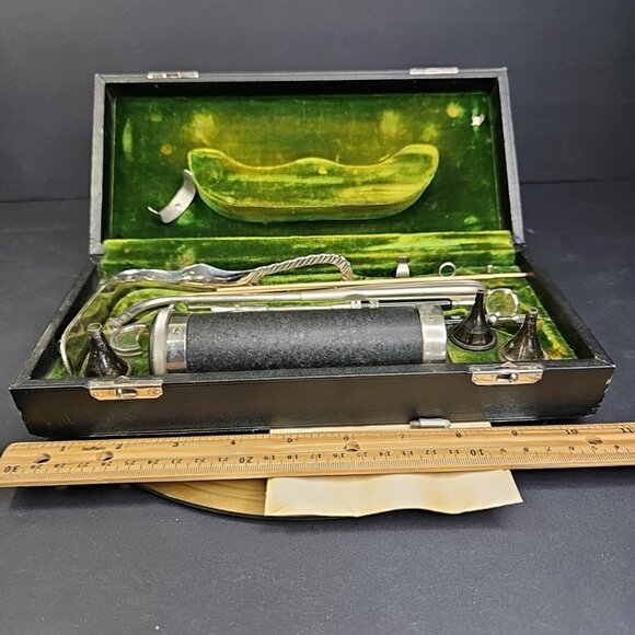 Antique Boehm Otoscope | Ear Nose & Throat Vintage Medical Rochester NY Medical - Picture 2 of 12